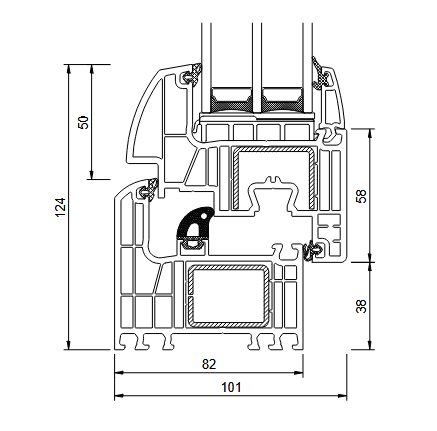 Iglo Energy  - Källarfönster – PVC - Bild 3