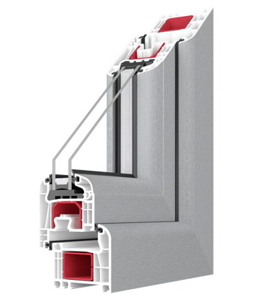 Iglo EXT - Öppningsbart 2-luft fönster – PVC - Bild 2